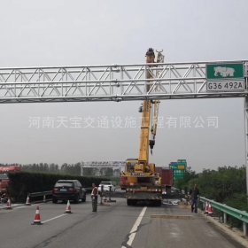 昭通市高速门架标杆厂家_ETC门架标志杆厂家_价格